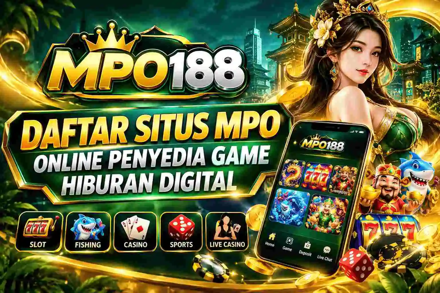 mpo188 daftar situs mpo online penyedia game hiburan digital